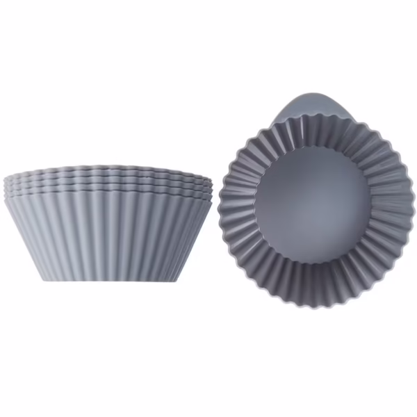 Silicone Mini 3" Air Fryer Baking Cups - Set of 6 - Image 2