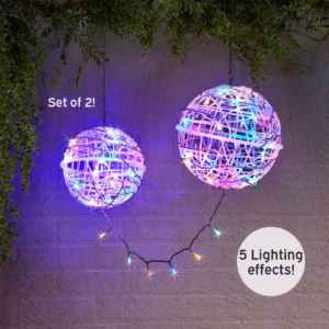 Hanging Lanterns Set of 2