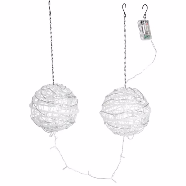 Hanging Lanterns Set of 2 - Image 2
